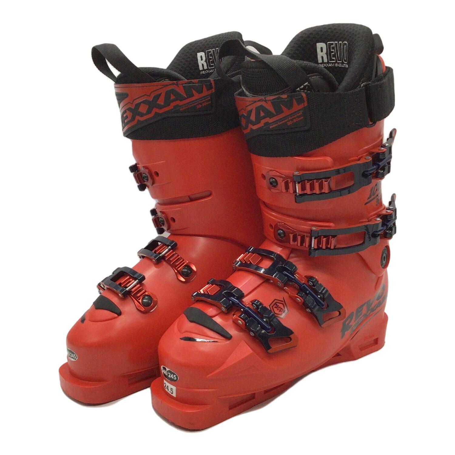 REXXAM (レグザム) スキーブーツ SIZE 24.5cm レッド 2023-24モデル