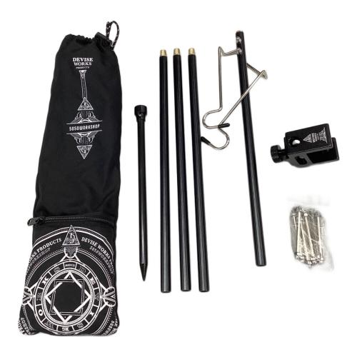 DEVISE WORKS (デバイスワークス) ランタンスタンド ブラック