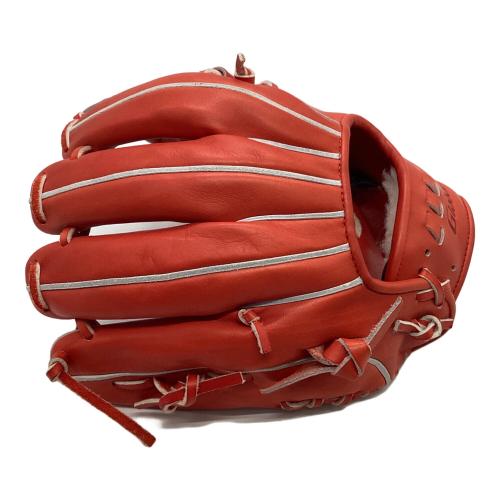 MIZUNO (ミズノ) 硬式グローブ レッド ケース付 グローバルエリート