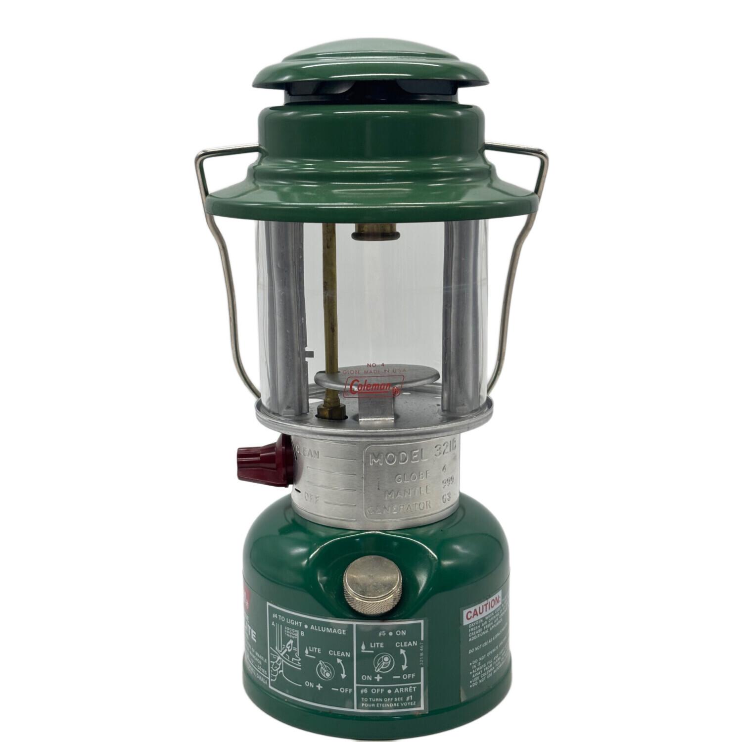 Coleman (コールマン) ガソリンランタン グリーン カナダ製 @ 321B