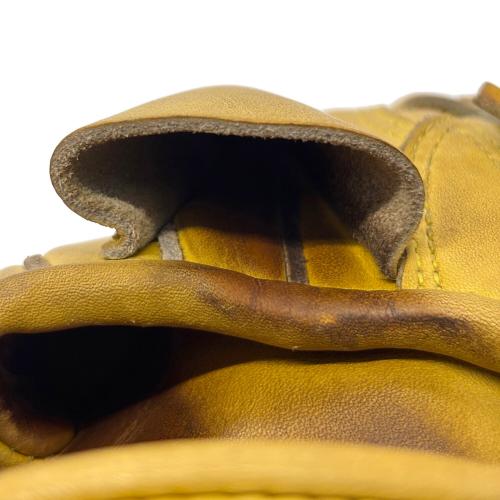 MIZUNO (ミズノ) 硬式グローブ イエロー ケース付 ミズノプロ 投手用