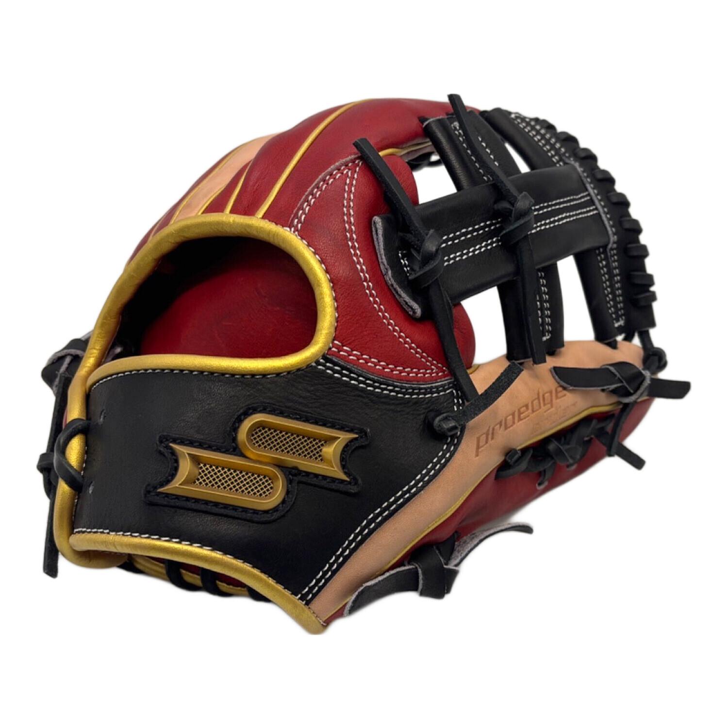 SSK ファーストミット 軟式グローブ 黒/赤 エスエスケイ（SSK