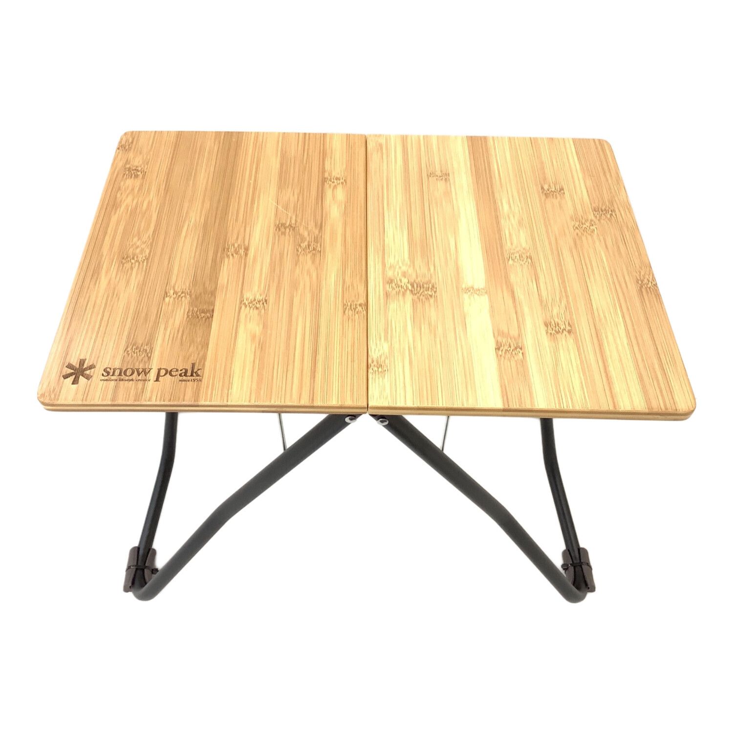 peak 折りたたみテーブル Myテーブル竹 美品 snow peak 折りたたみ