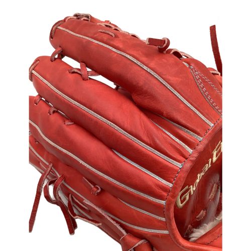 MIZUNO (ミズノ) 軟式グローブ レッド 10周年記念 グローバルエリート