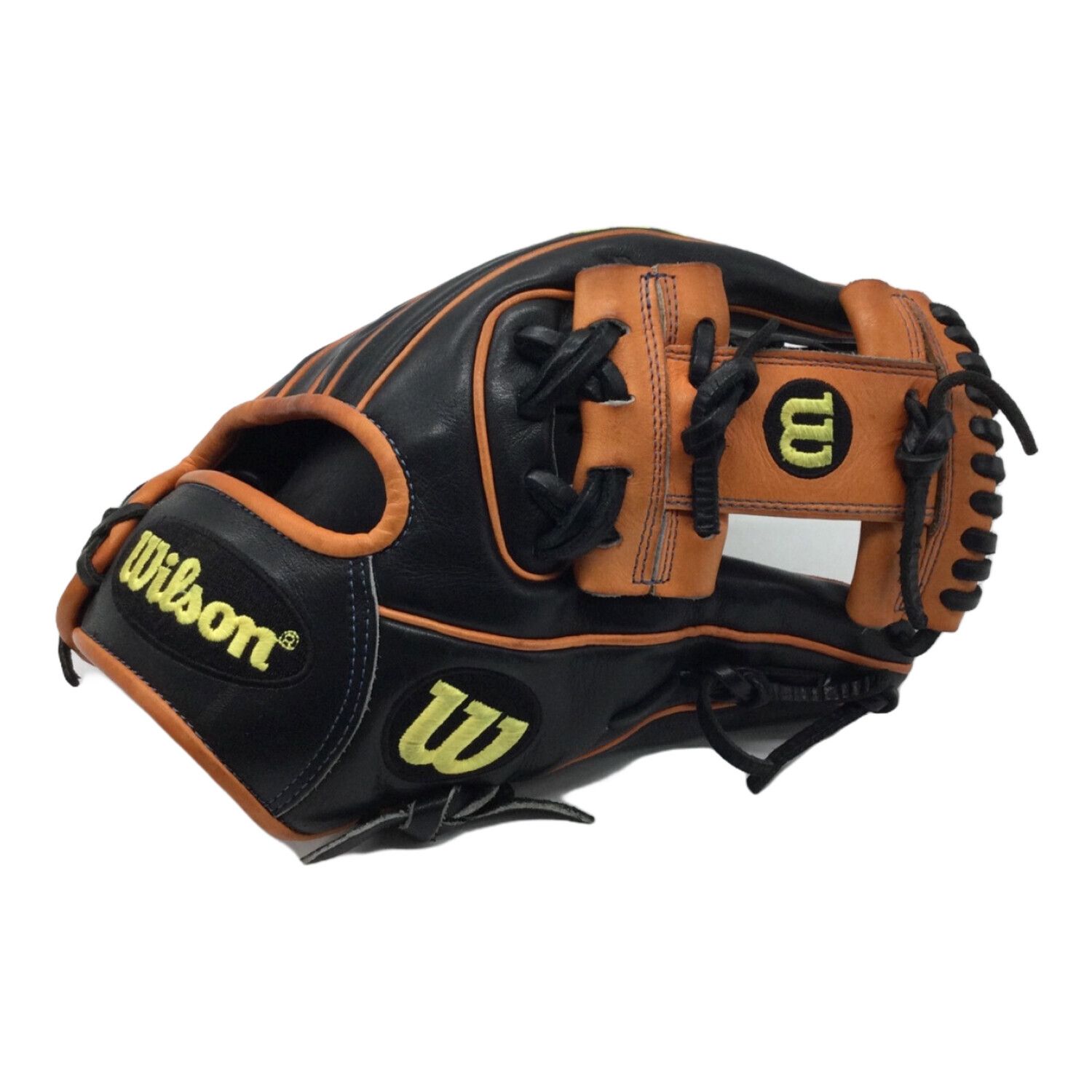 Wilson (ウィルソン) 硬式グローブ 約28cm オレンジ×ブラック A2000