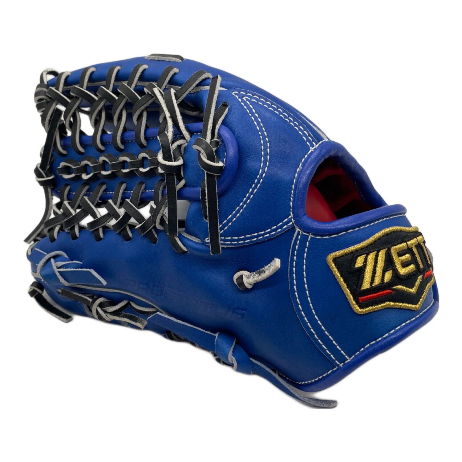ZETT (ゼット) 軟式グローブ ブルー プロステータス 外野用 左投げ用