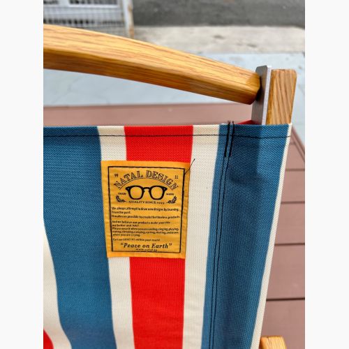 NATAL DESIGN (ネイタルデザイン) アウトドアチェア レトロストライプ