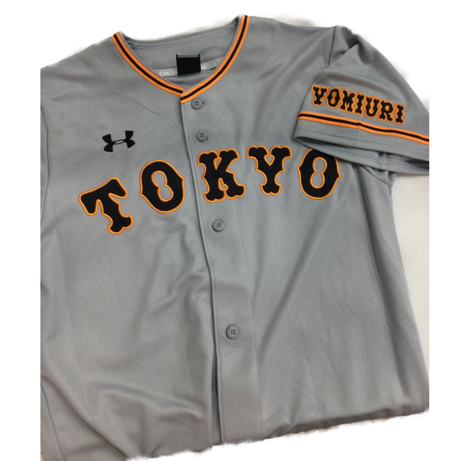 読売ジャイアンツ 巨人 菅野智之 アンダーアーマーユニフォーム L