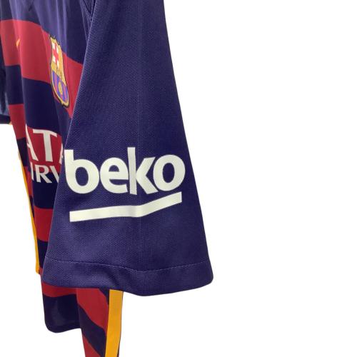 FCバルセロナ サッカーユニフォーム メンズ SIZE S レッドxブルー 【11