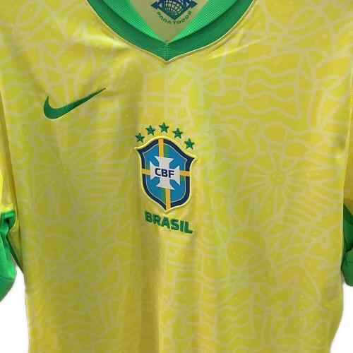 ブラジル代表 サッカーユニフォーム メンズ SIZE L イエロー 2024
