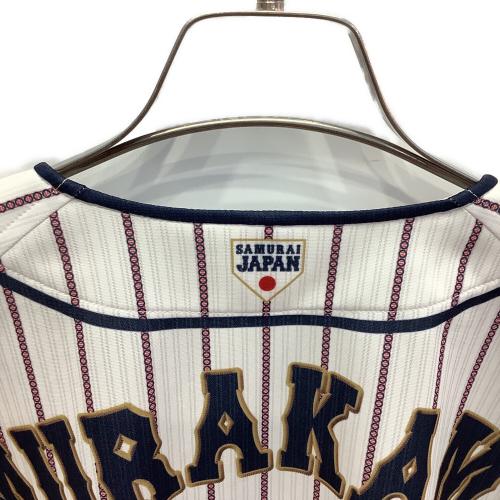 日本代表(侍ジャパン) 応援グッズ SIZE O ホワイト 【55】村上 宗隆