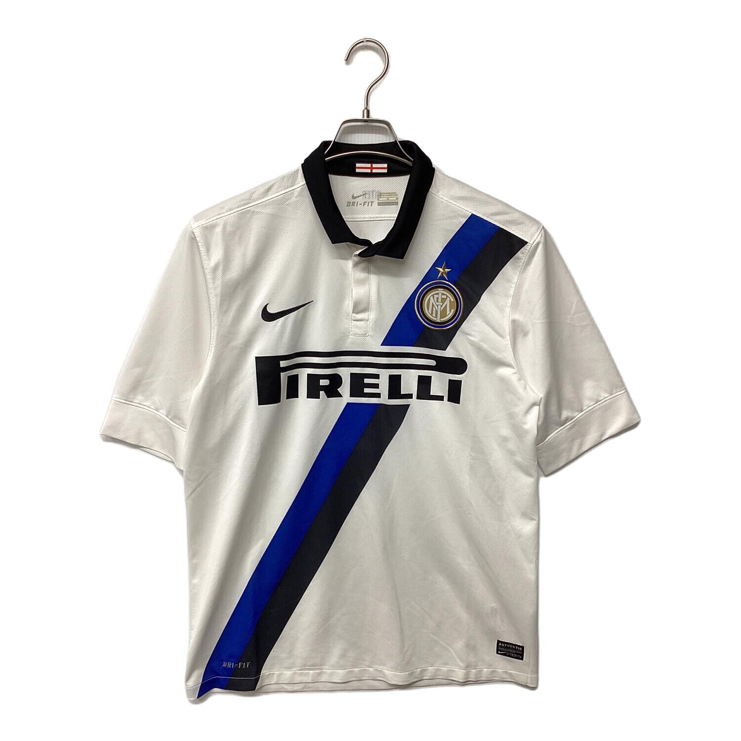 インテル・ミラノ サッカーユニフォーム メンズ SIZE M ホワイト 11-12
