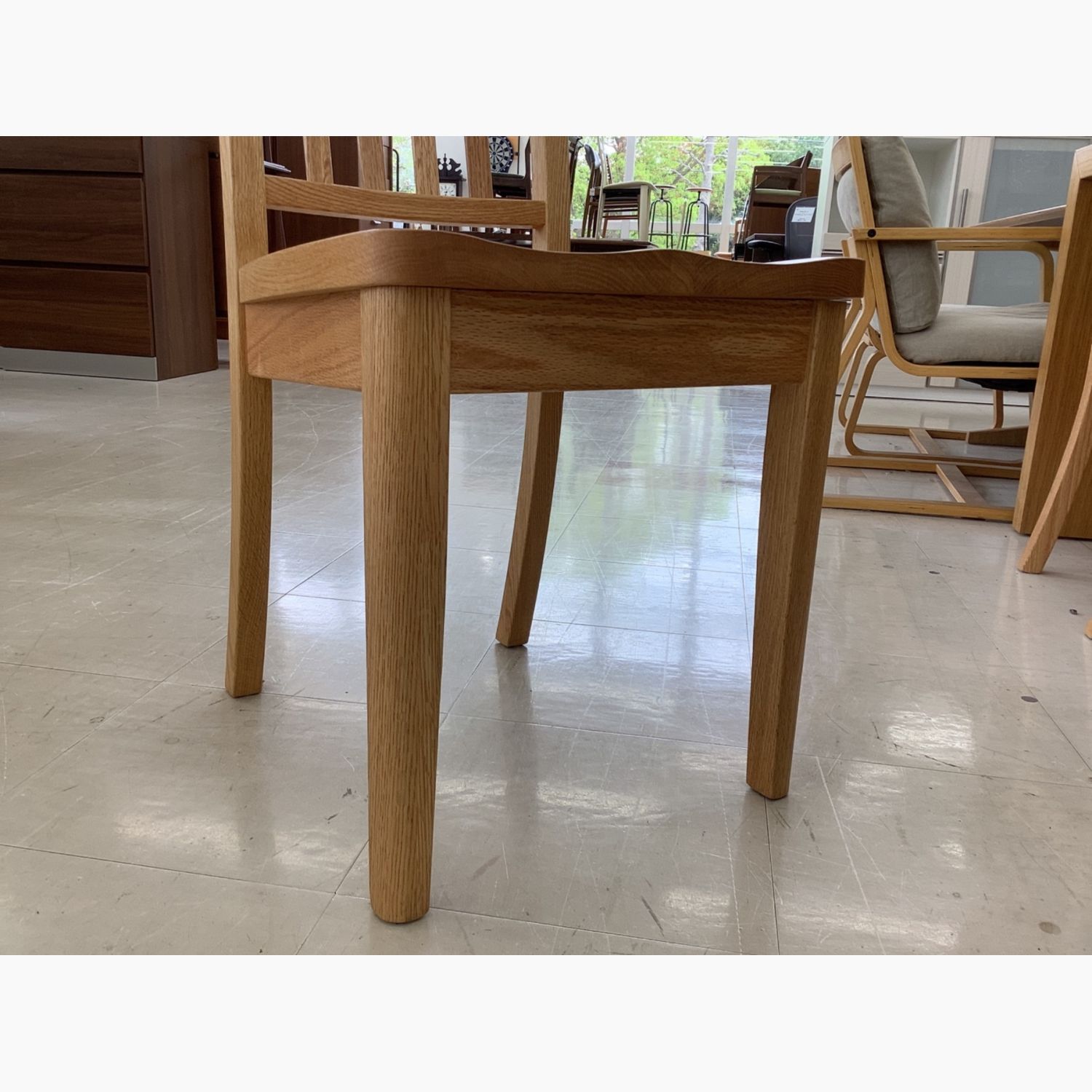 MOMO natural (モモナチュラル) ダイニングチェアー ナチュラル BASIC