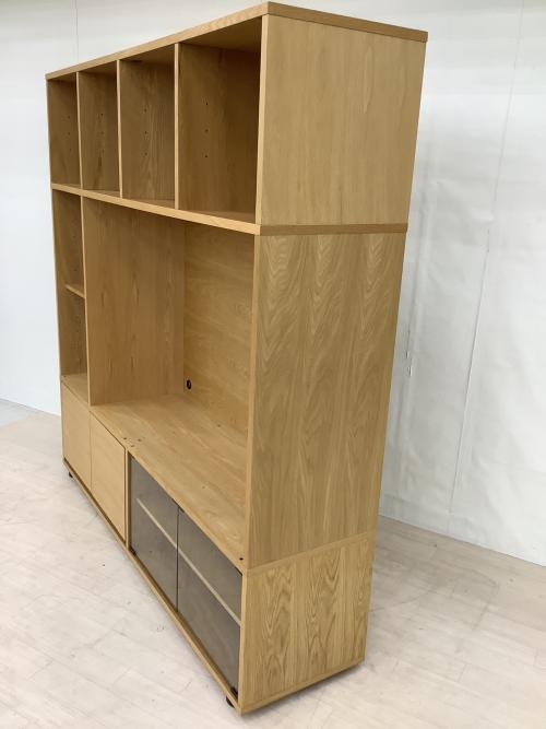 無印良品 (ムジルシリョウヒン) テレビボード ナチュラル スタッキング