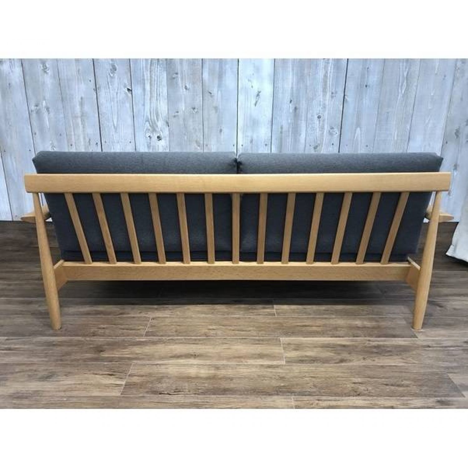 柏木工 3人掛けソファー グレー×ナチュラル 3人掛け 布 シガーロ