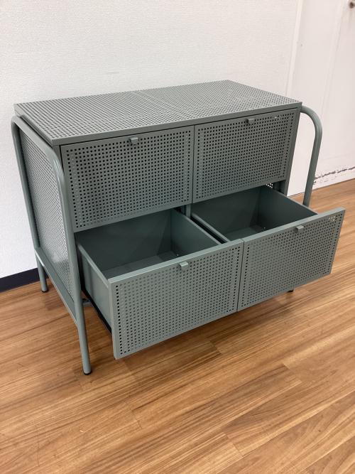 IKEA (イケア) キャビネット グリーン 廃盤品 NIKKEBY｜トレファクONLINE