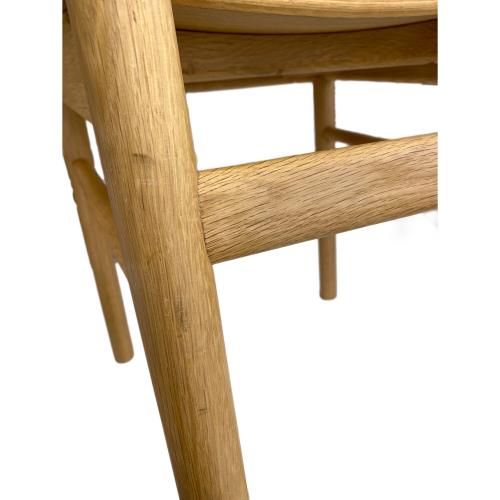 無印良品 (ムジルシリョウヒン) ラウンドチェアー オーク材