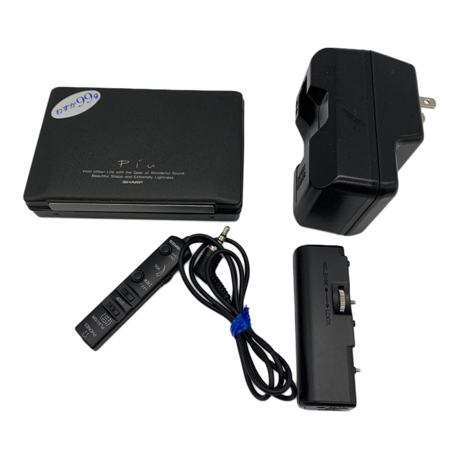 SHARP (シャープ) ポータブルカセットプレーヤー 動作未確認 ジャンク