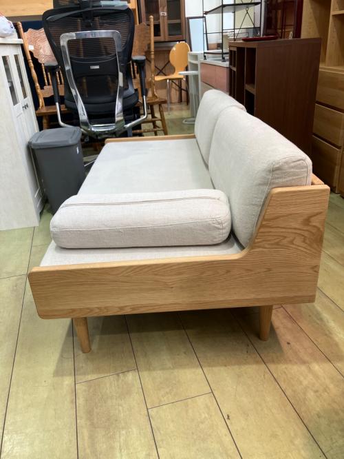 Re:CENO (リセノ) 2人掛けソファー ナチュラル×グレー Lys｜トレファク