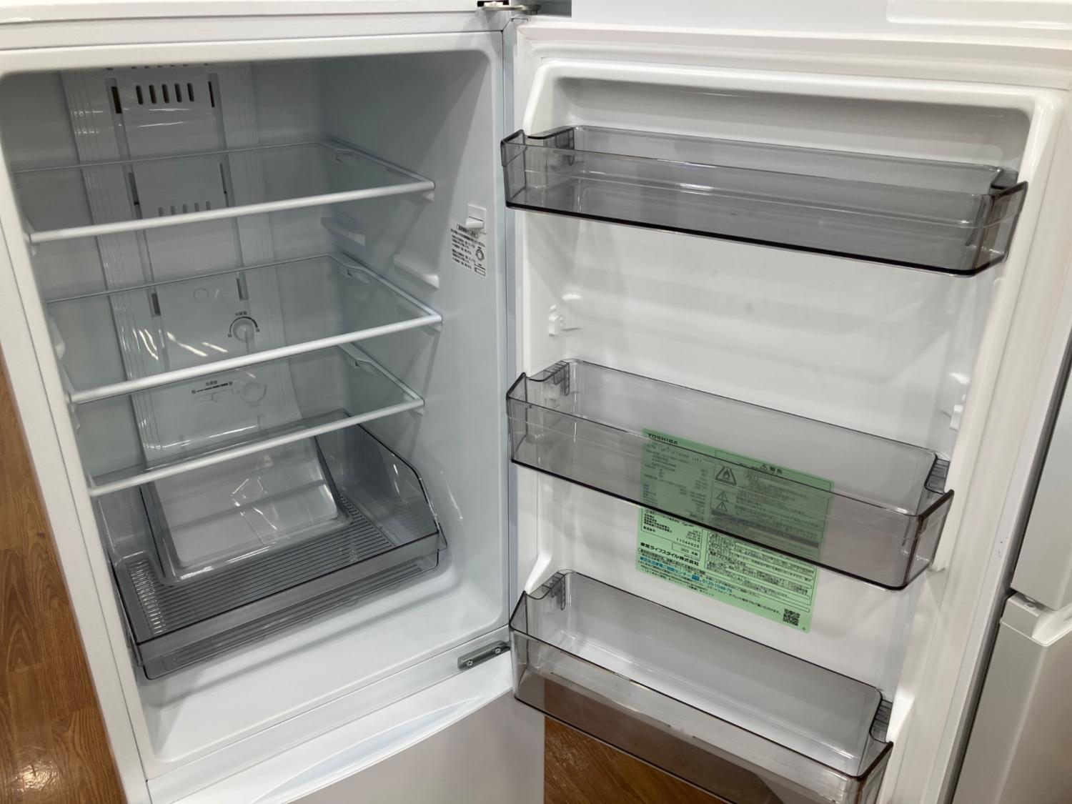 TOSHIBA (トウシバ) 2ドア冷蔵庫 GR-U15BS 2023年製 153L｜トレファク