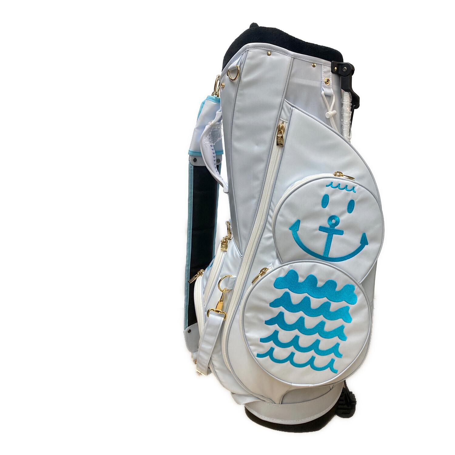 muta MARINE (ムータマリン) キャディバッグ ホワイト×ブルー