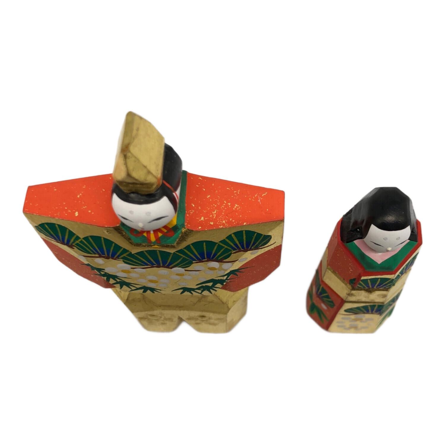 奈良一刀彫 立雛 雛人形 川口神泉（カワグチシンセン）｜トレファクONLINE