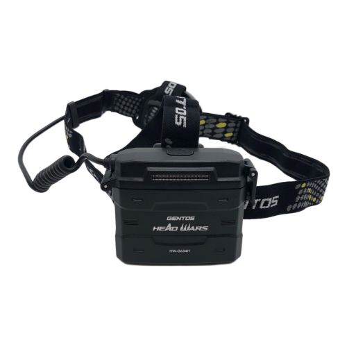 GENTOS (ジェントス) ヘッドライト ブラック HW-G634H｜トレファクONLINE