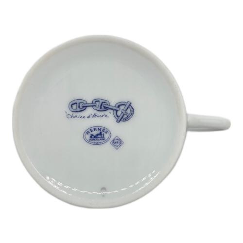 HERMES (エルメス) カップ&ソーサー シェーヌダンクル｜トレファクONLINE