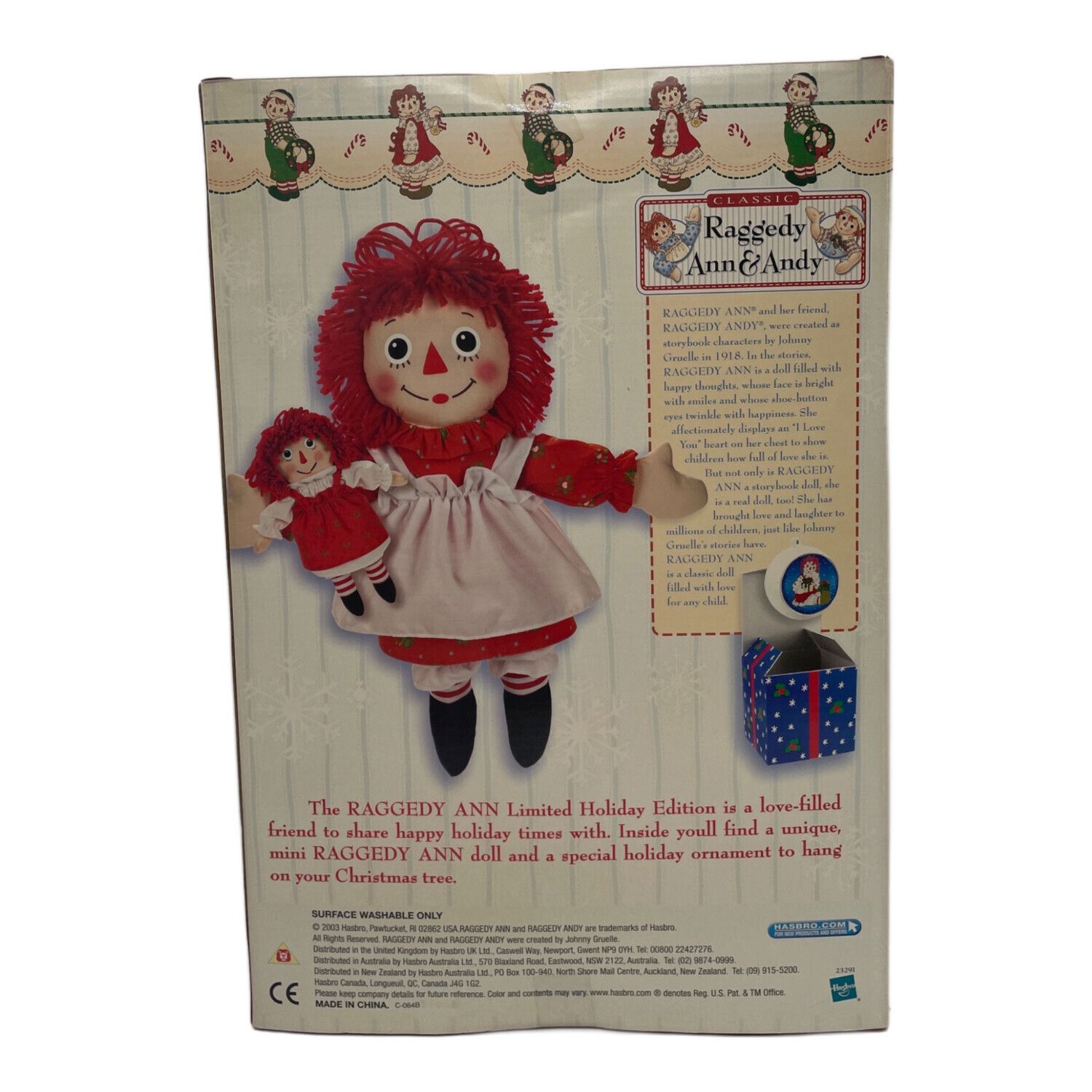 Raggedy Ann&Andy (ラガディアンアンドアンディ) Raggedy Ann Limited