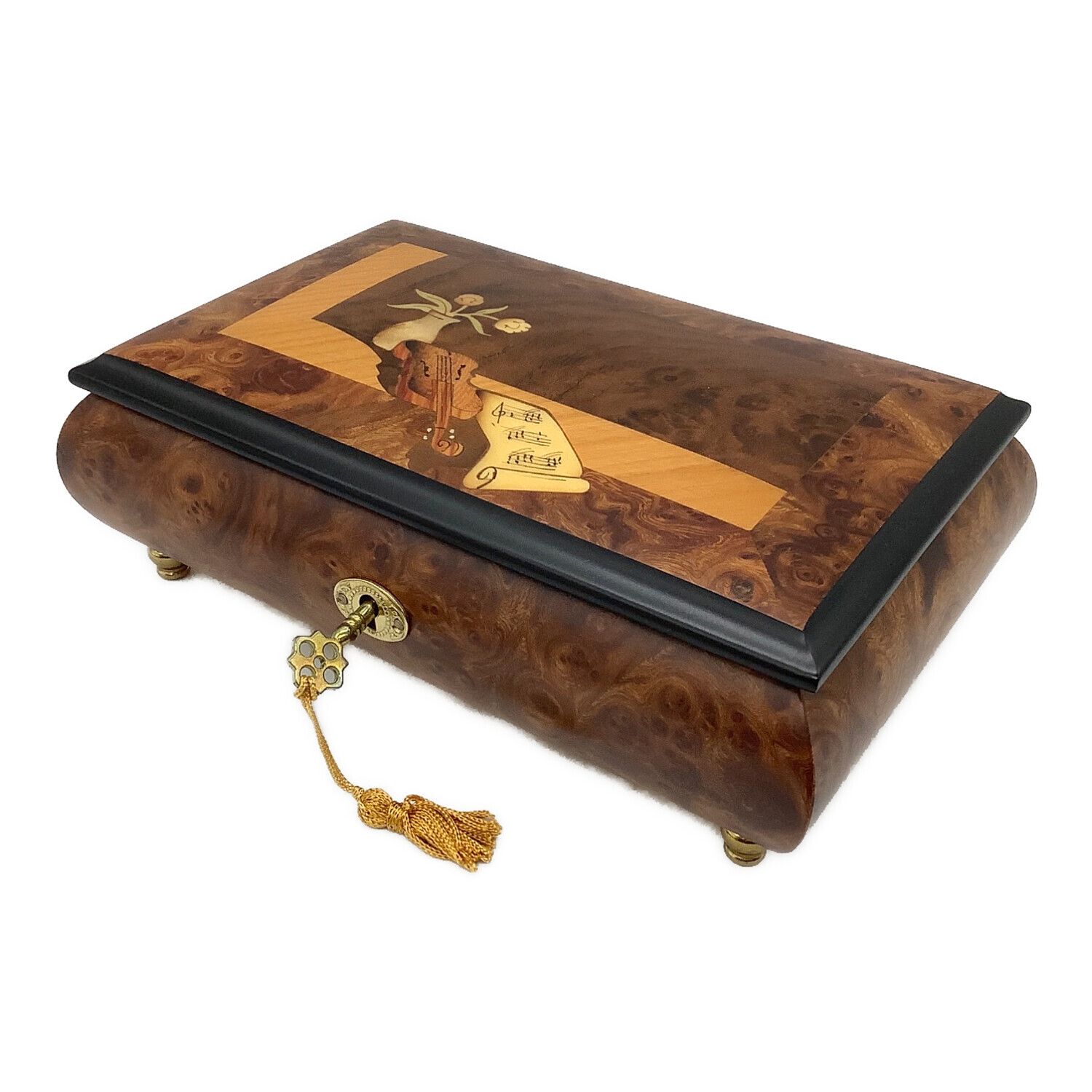 REUGE MUSIC (リュージュミュージック) 36弁オルゴール 象嵌細工