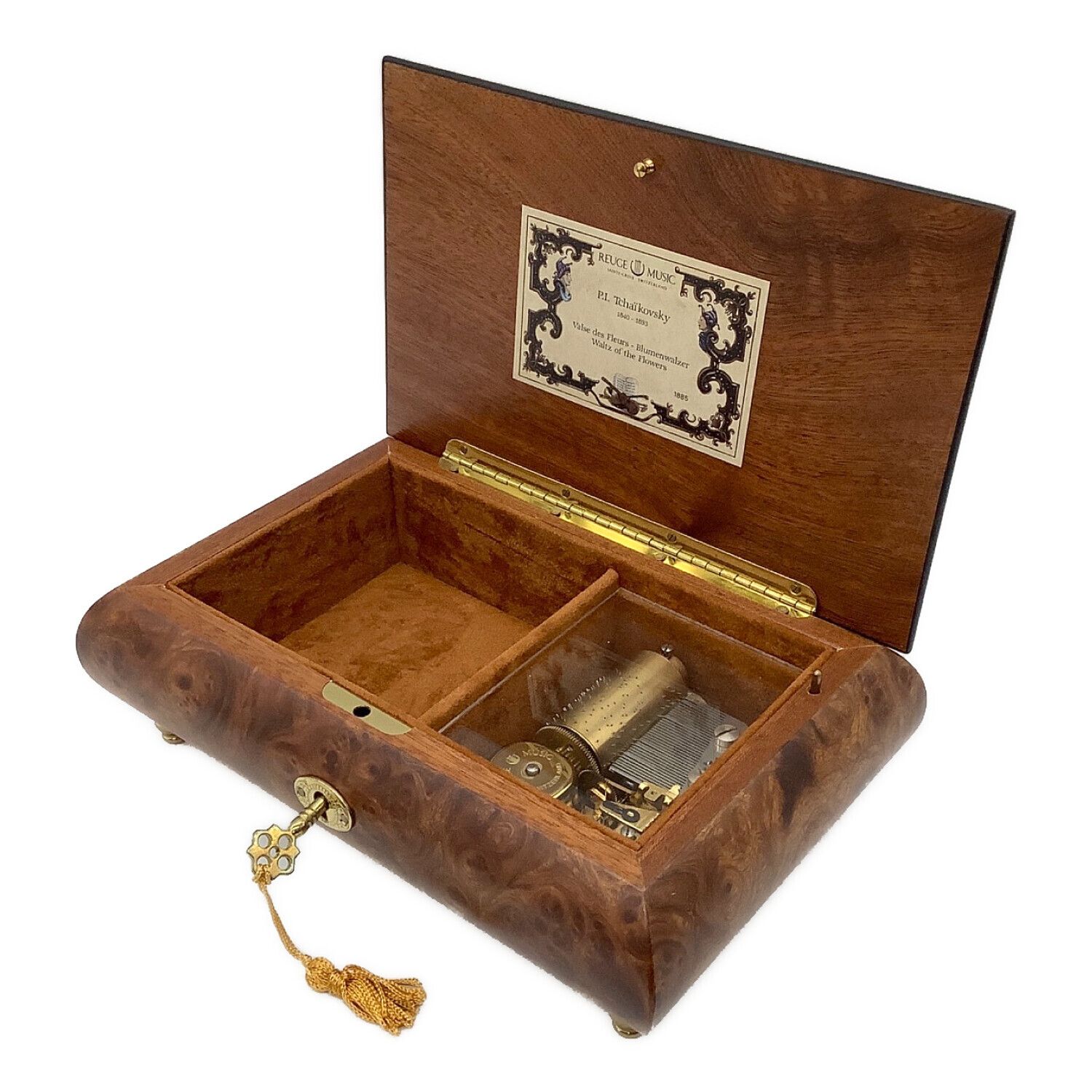 REUGE MUSIC (リュージュミュージック) 36弁オルゴール 象嵌細工