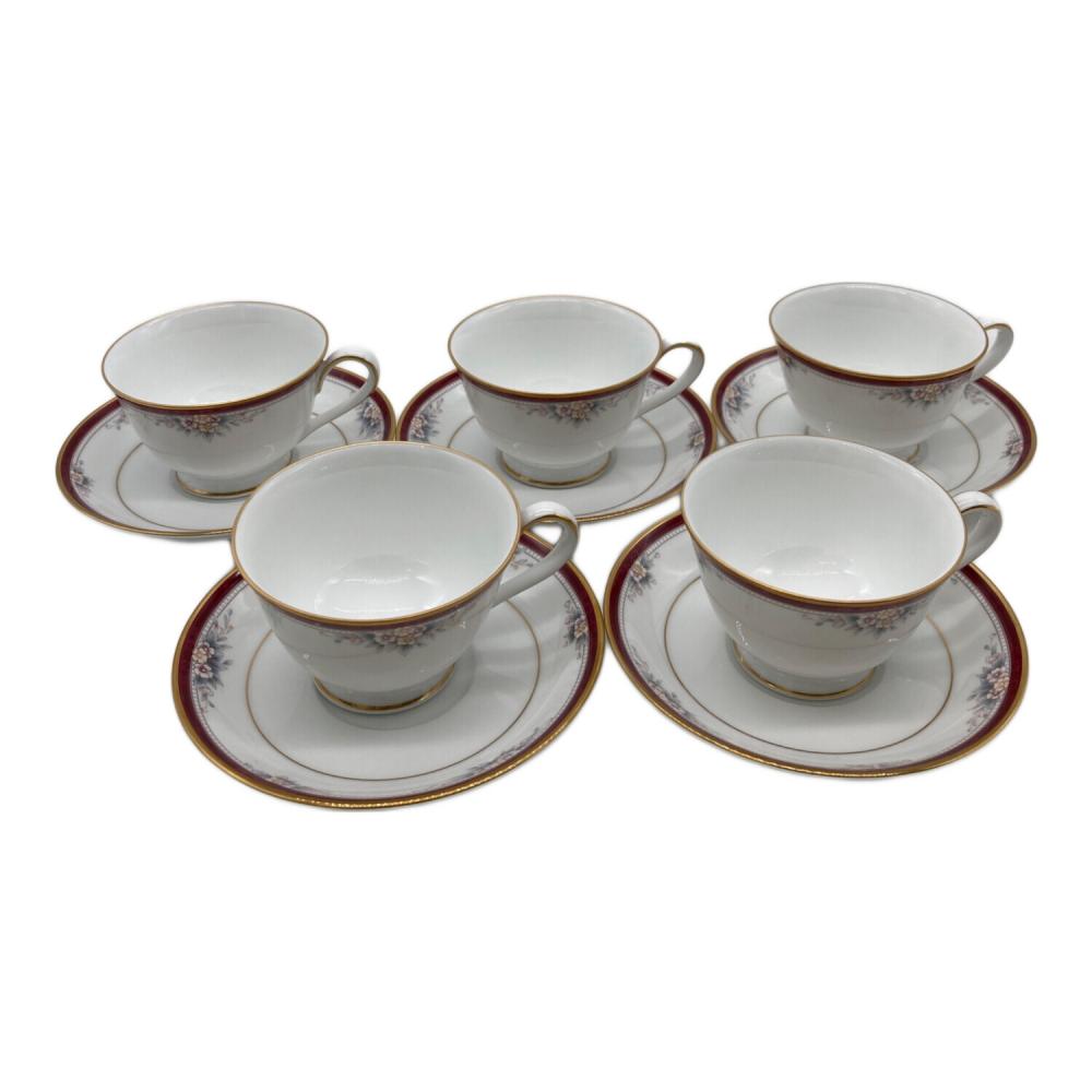 Noritake (ノリタケ) カップ&ソーサー VILLA HAVEN 5Pセット