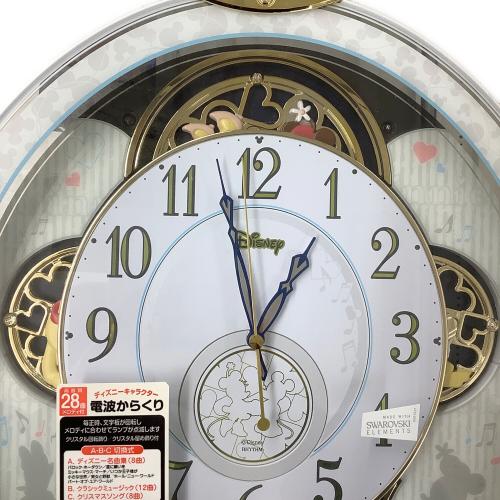 DISNEY (ディズニー) 電波からくり時計 ミッキー&フレンズ 4MN509MC