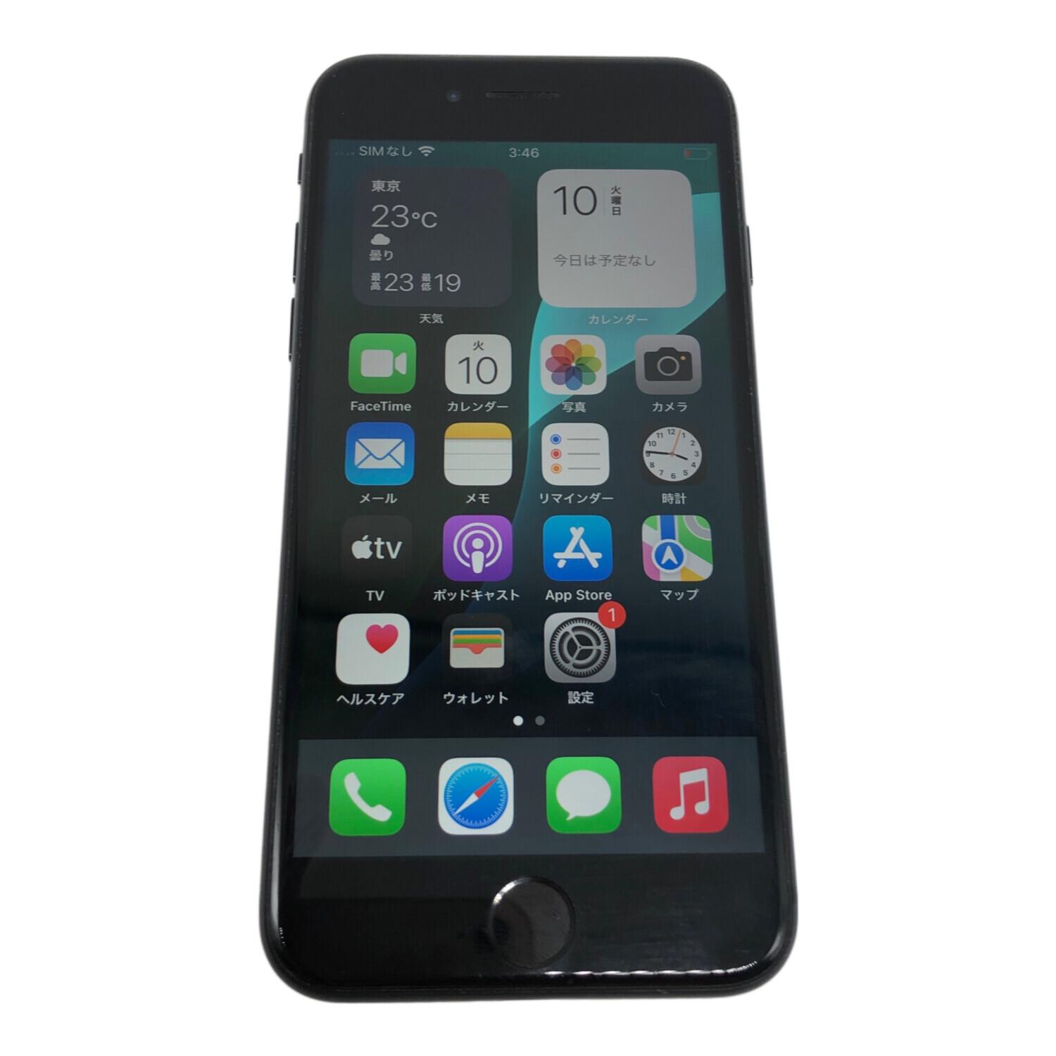 Apple iPhone SE(第2世代) MXD02J/A サインアウト確認済