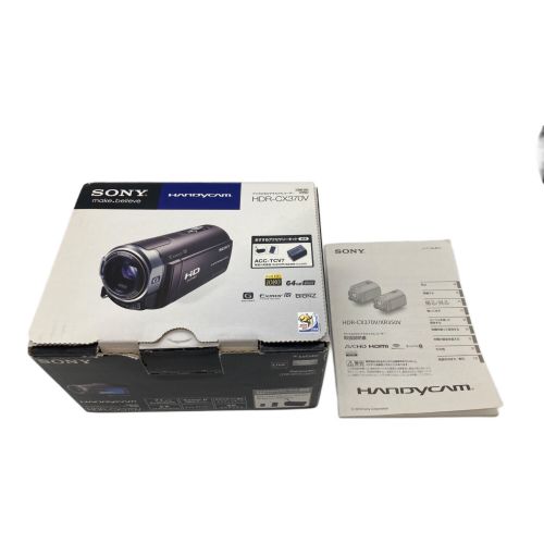 SONY (ソニー) ビデオカメラ 予備バッテリー付き 420万画素 SDXCカード