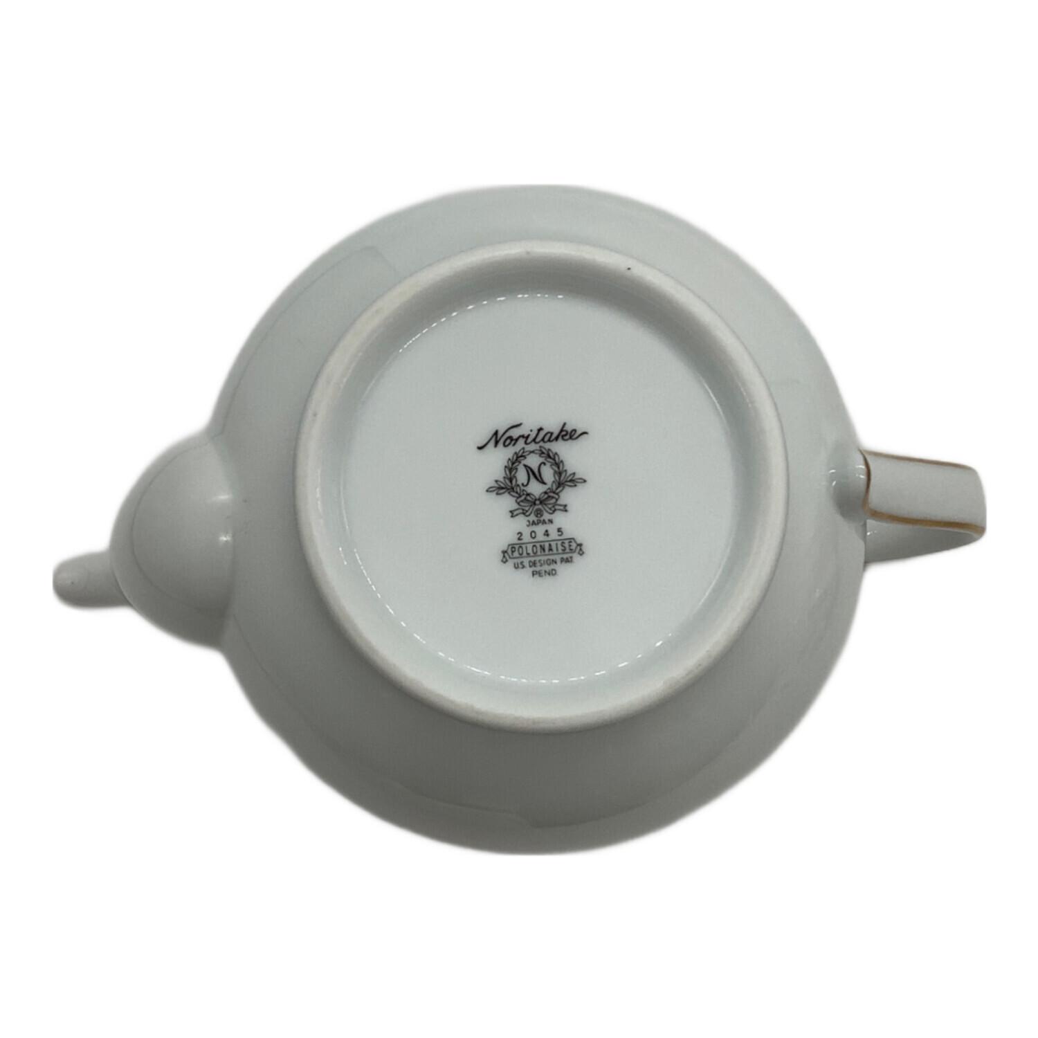 Noritake (ノリタケ) ティーセット POLONAISE ポット・クリーマー