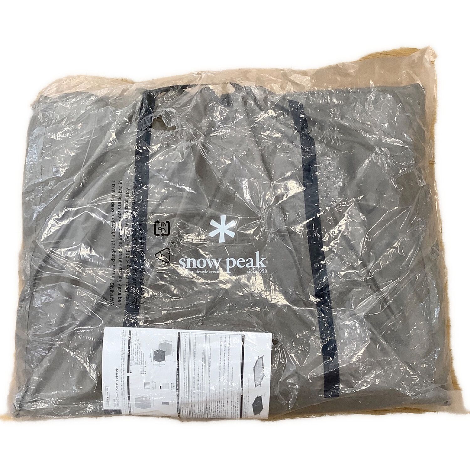 Snow peak (スノーピーク) リビングシート ヘキサ マットセット 雪峰祭