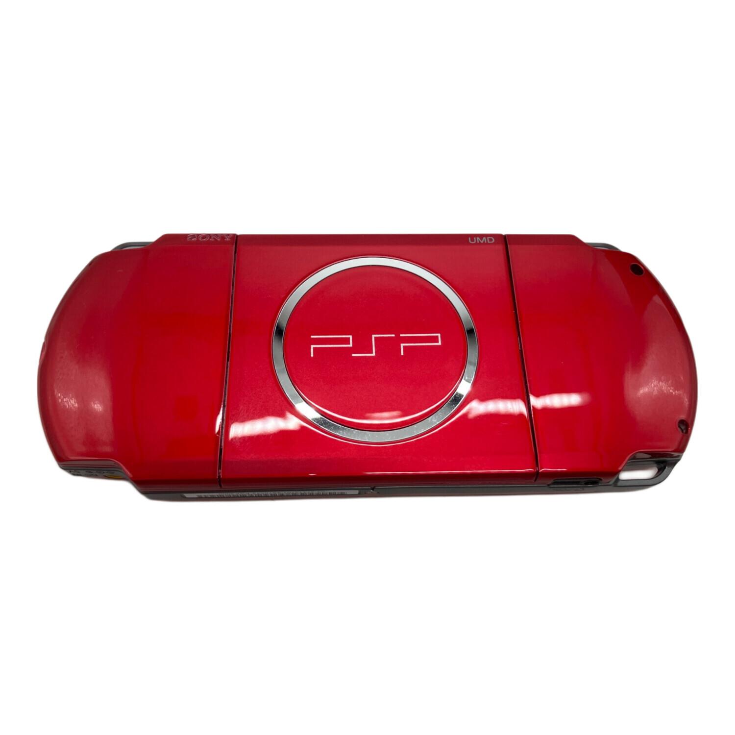 SONY (ソニー) PSP ラディアンレッド PSP-3000 動作確認済み 03