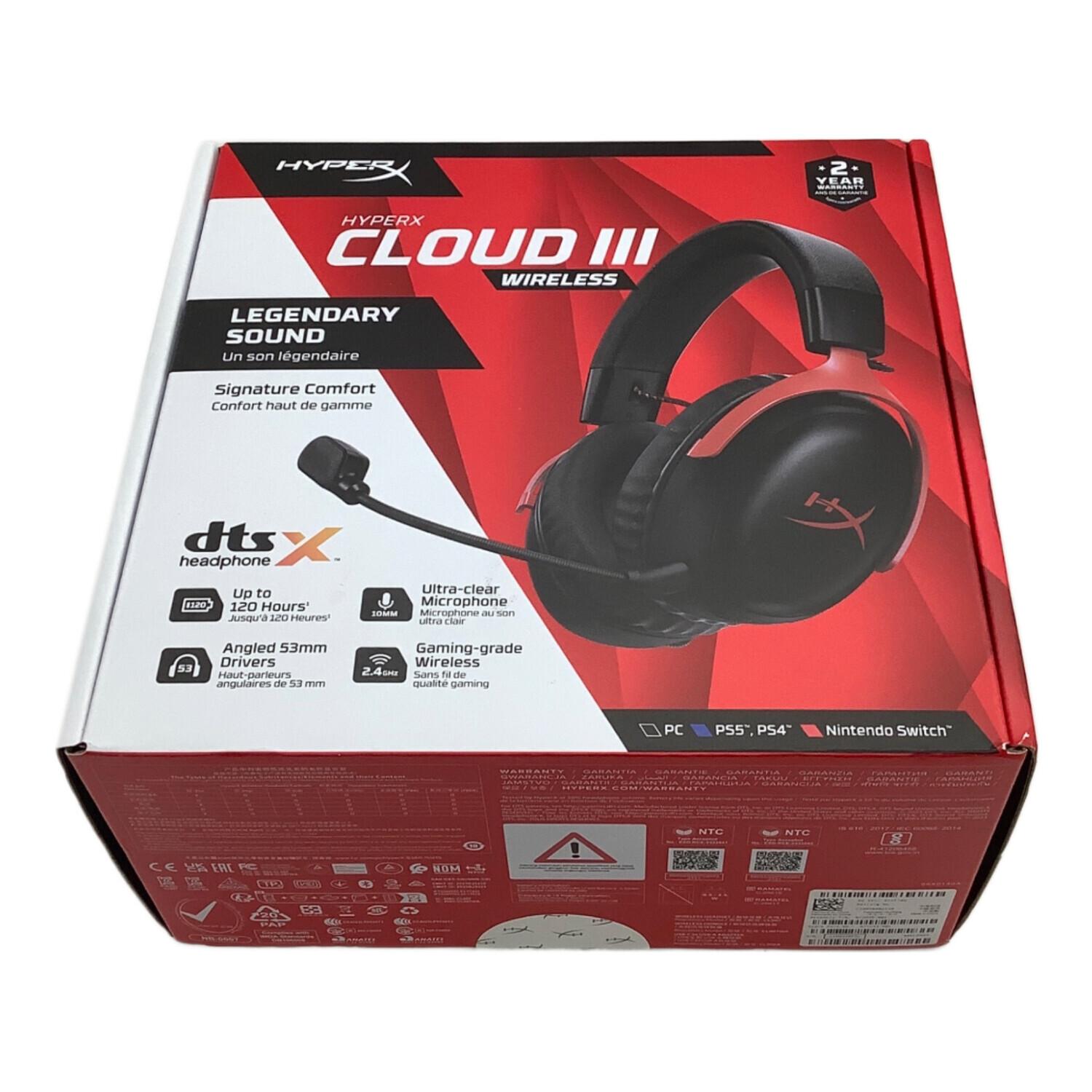 ワイヤレスヘッドセット HyperX Cloud III｜トレファクONLINE