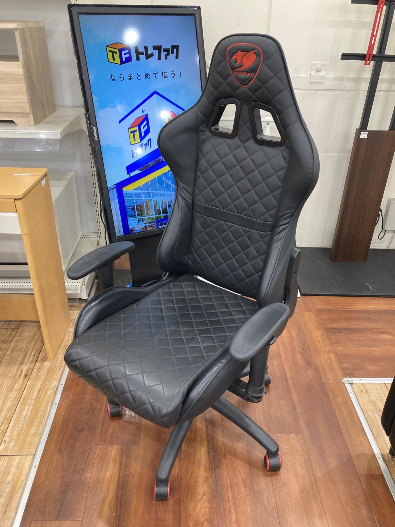 BIOHAZARD×COUGAR ゲーミングチェア ※昇降難有 ブラック｜トレファクONLINE