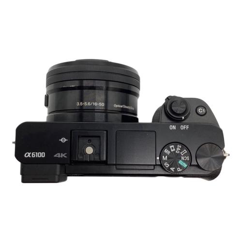 SONY ミラーレス一眼カメラ ダブルズームレンズキット レンズキズ有