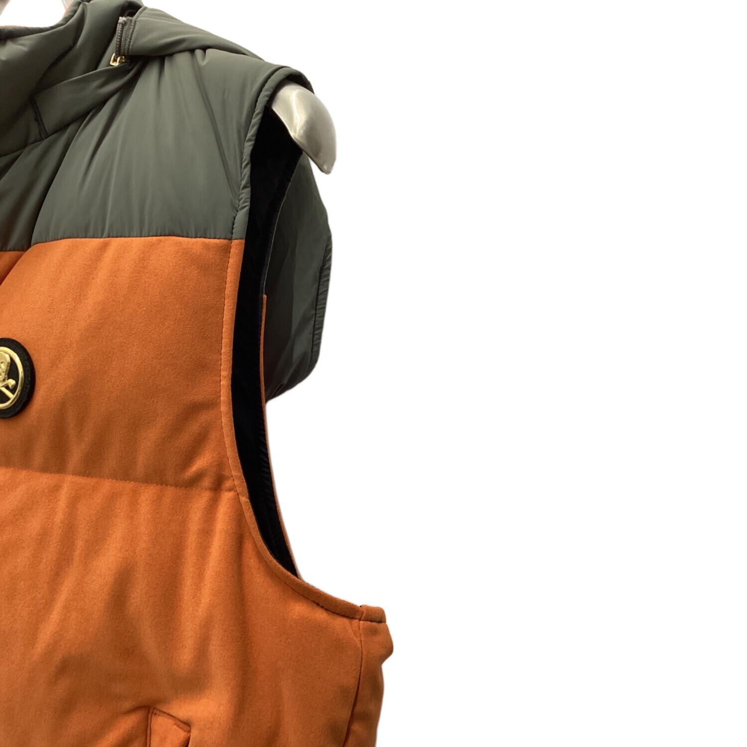 MARK&LONA (マークアンドロナ) ダウンベスト メンズ SIZE46 オレンジ