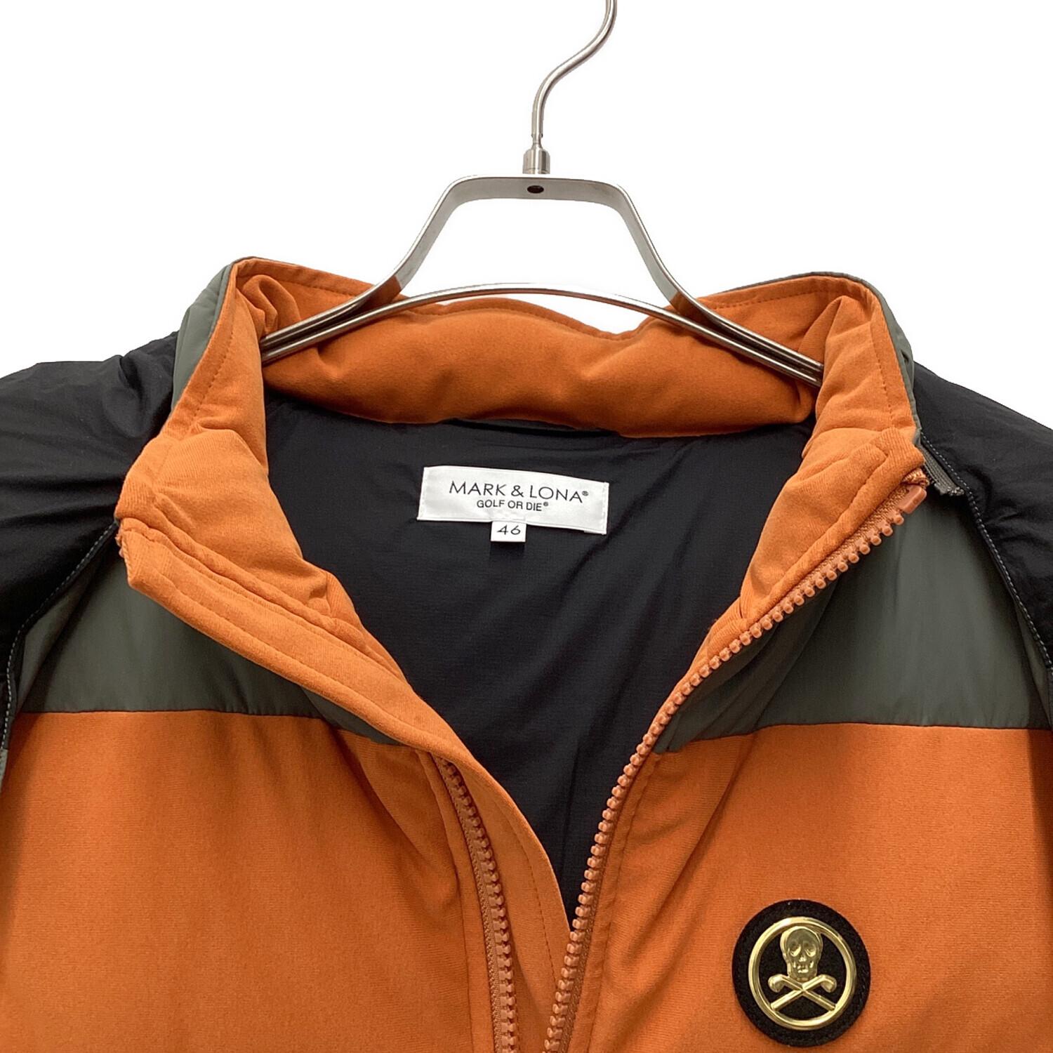 MARK&LONA (マークアンドロナ) ダウンベスト メンズ SIZE46 オレンジ