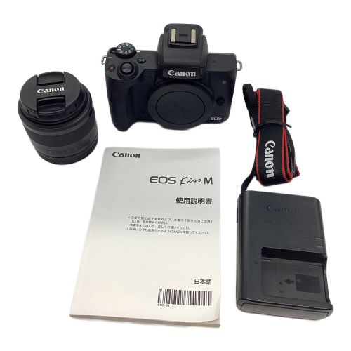 CANON (キャノン) ミラーレスデジタル一眼レフカメラ EOS Kiss M 2580