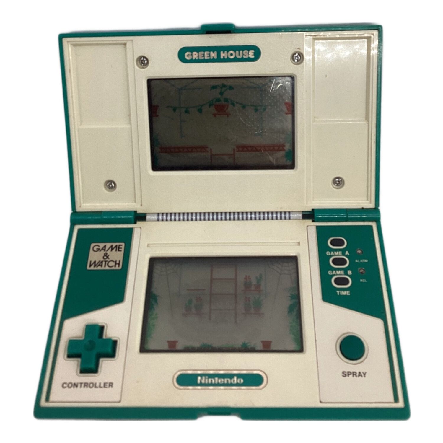 ゲーム&ウォッチ グリーンハウス 電池カバーなしジャンク品