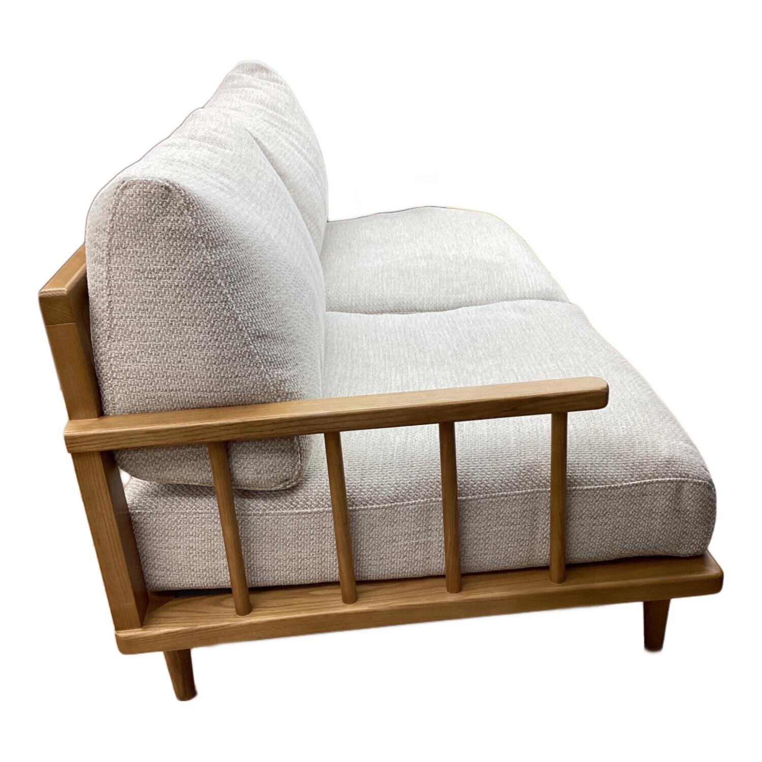 UNICO (ウニコ) 2.5人掛けカバーリングソファー ナチュラル×ベージュ