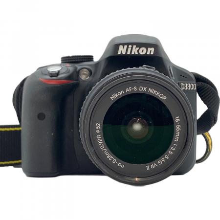 Nikon (ニコン) デジタル一眼レフカメラ D3300 18-55 VR Ⅱ Kit