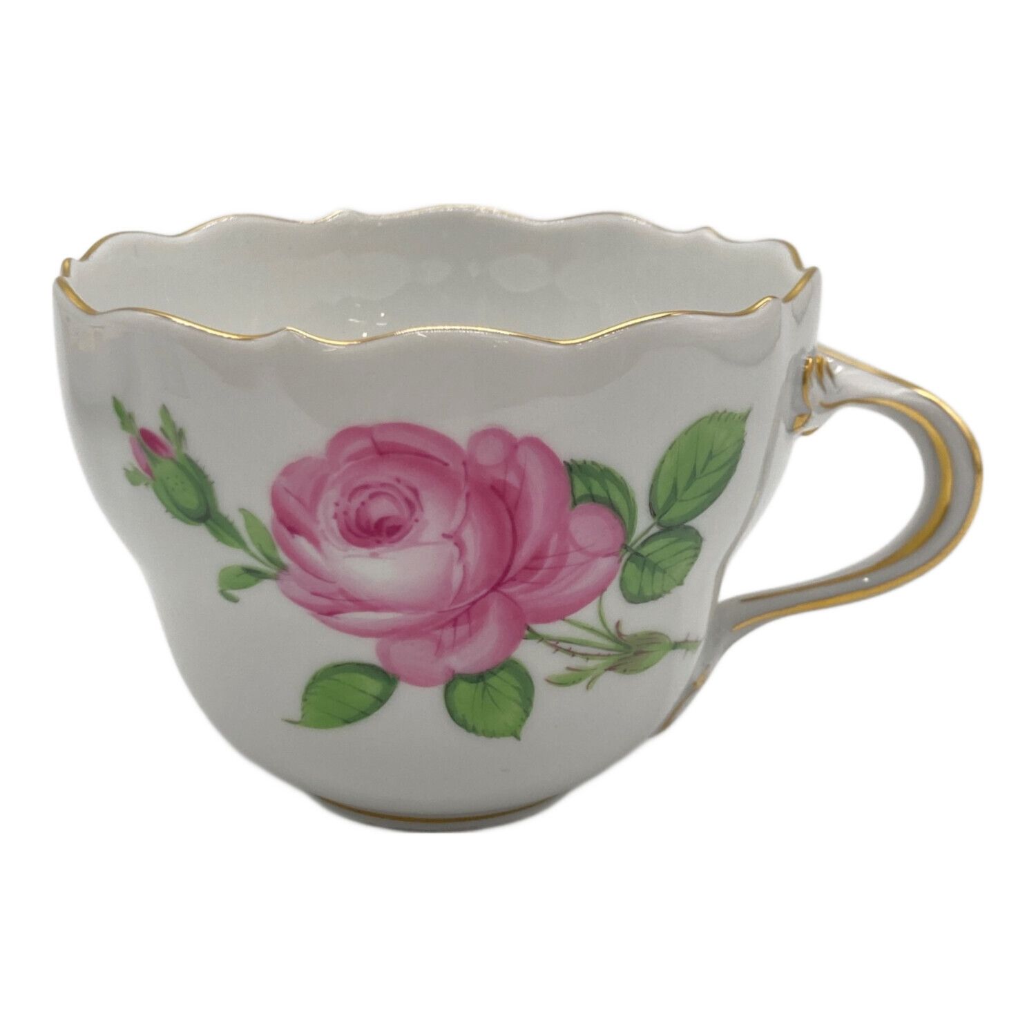 MEISSEN(マイセン) ピンクローズ カップ&ソーサー｜トレファクONLINE