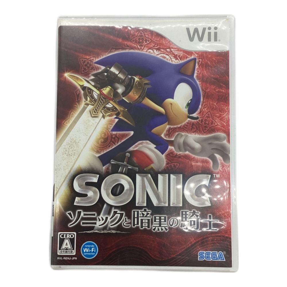 Nintendo (ニンテンドー) Wii用ソフト SONIC ソニックと暗黒の騎士