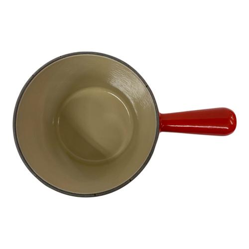 LE CREUSET (ルクルーゼ) 片手鍋 チェリーレッド ウィンザーポット